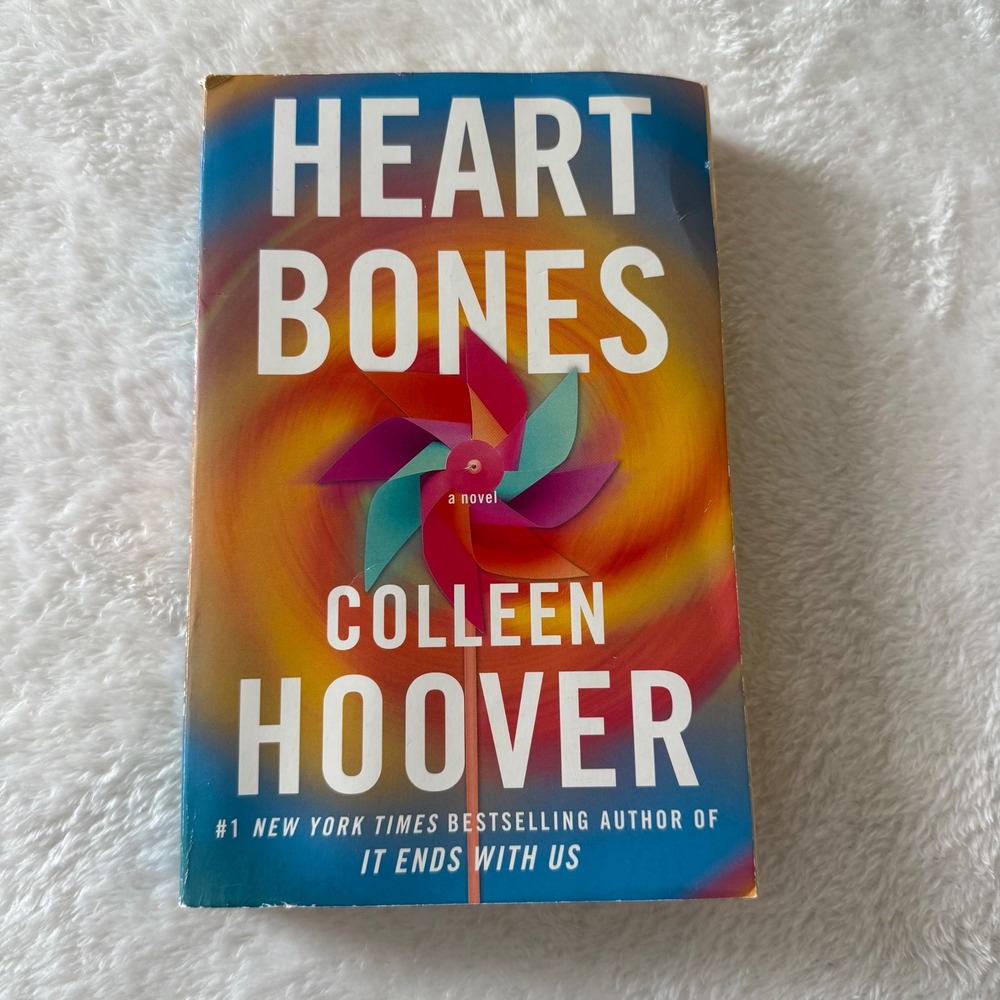 Heart‎ Bones by Colleen Hoover Paperback Novel Romance Fiction Book